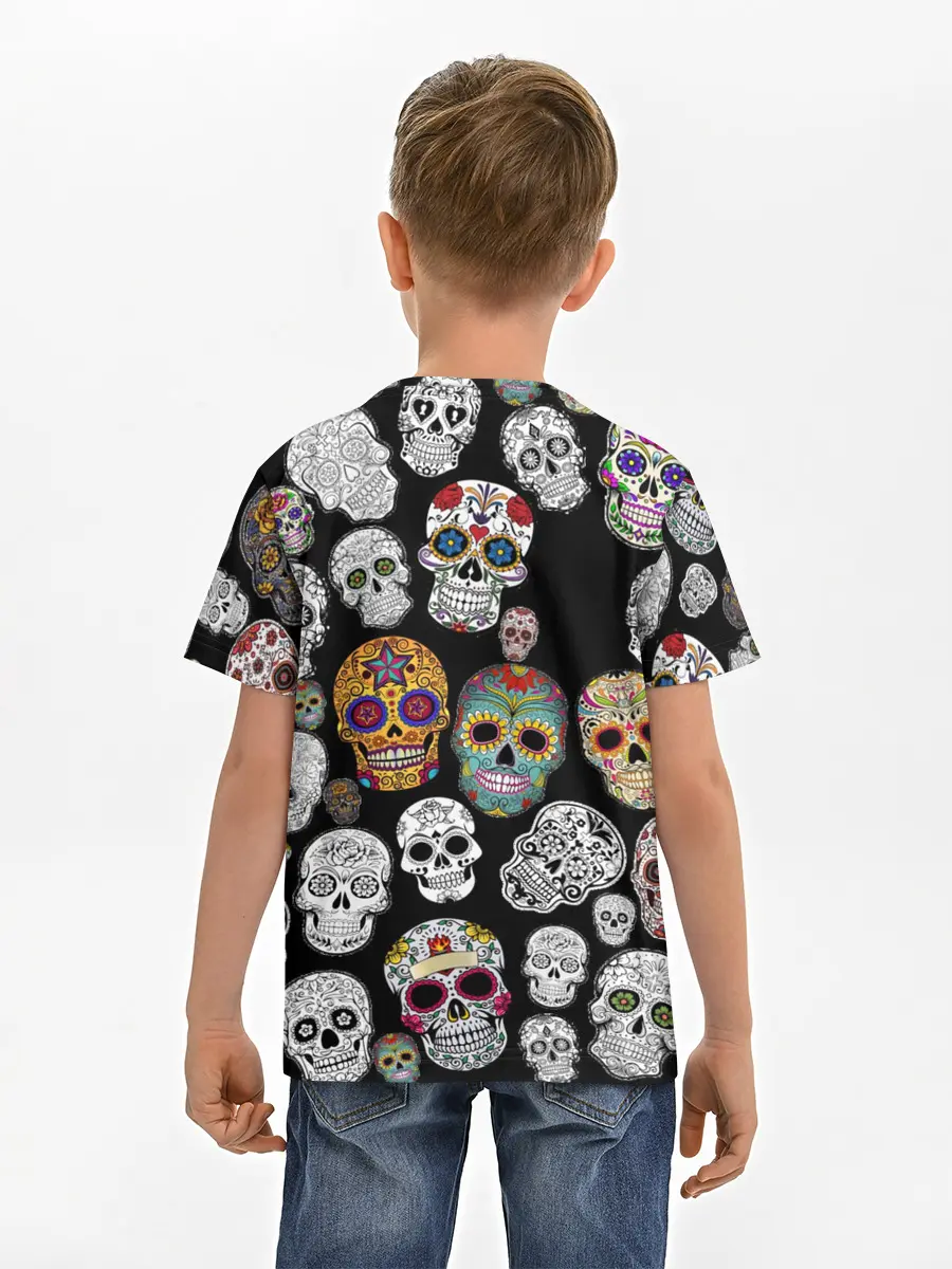 Детская базовая футболка / Мексиканский праздник