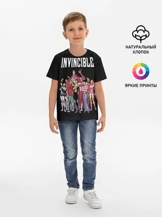 Детская базовая футболка / Неуязвимый