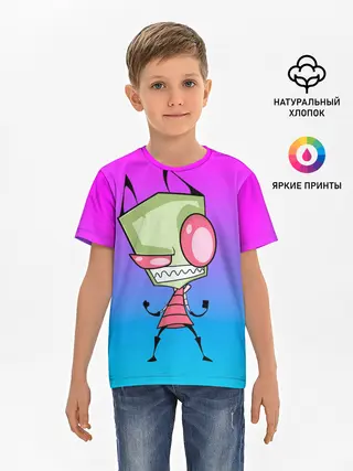 Детская базовая футболка / Захватчик Зим