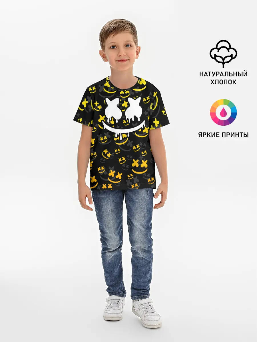 Детская базовая футболка / MARSHMELLO