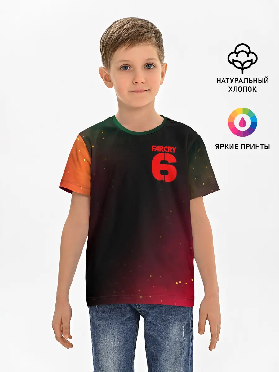 Детская базовая футболка / FAR CRY 6 / ФАР КРАЙ 6