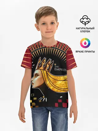 Детская базовая футболка / AK47 The Empress | Императрица
