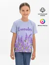 Детская базовая футболка / Lavander