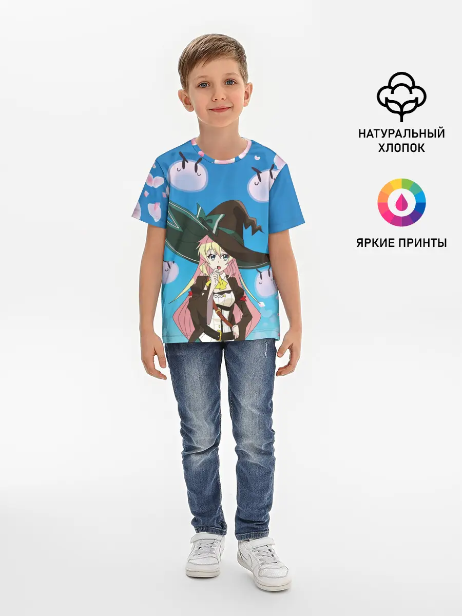 Детская базовая футболка / Azusa Aizawa