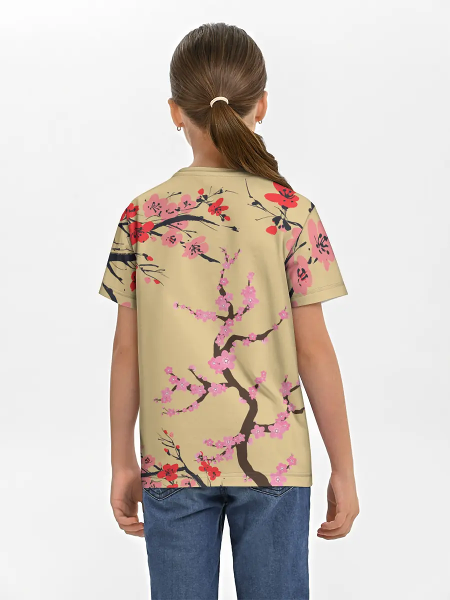 Детская базовая футболка / Гейша | Geisha