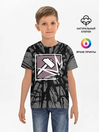 Детская базовая футболка / R6S SLEDGE