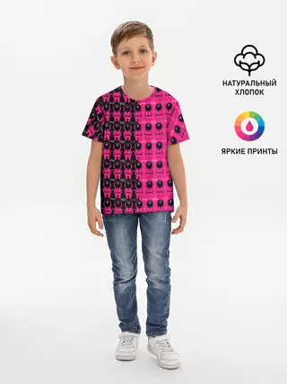 Детская базовая футболка / Squid Game