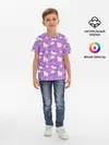 Детская базовая футболка / Unicorn pattern