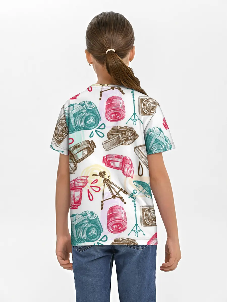 Детская базовая футболка / Блогер