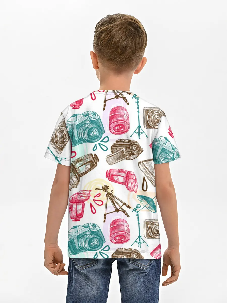 Детская базовая футболка / Блогер