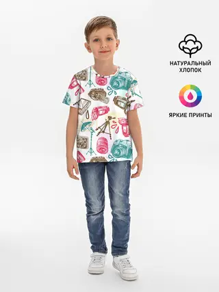 Детская базовая футболка / Блогер