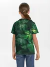 Детская базовая футболка / Тропическая листва | Тропики