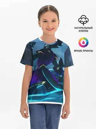 Детская базовая футболка / Демон