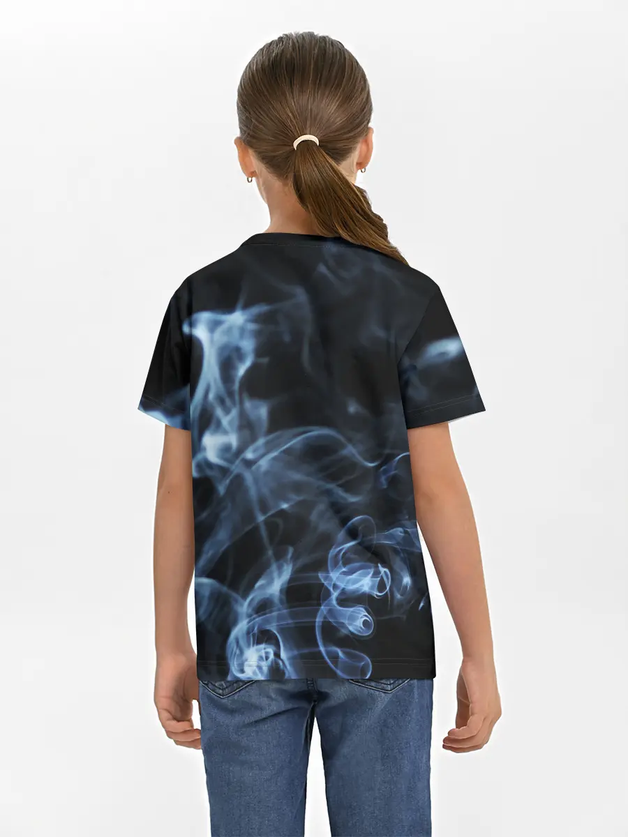 Детская базовая футболка / ДЫМ