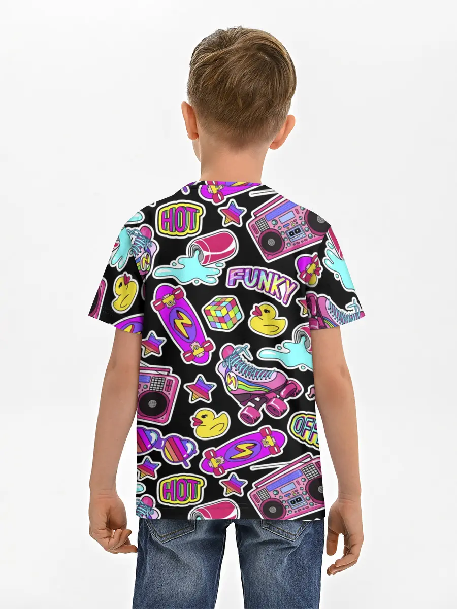 Детская базовая футболка / Back to 90