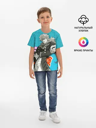 Детская базовая футболка / Приключения ДжоДжо