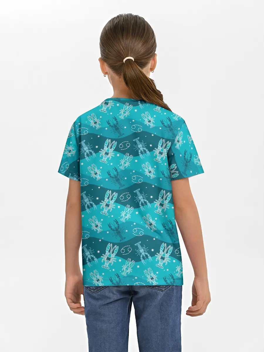 Детская базовая футболка / Рак