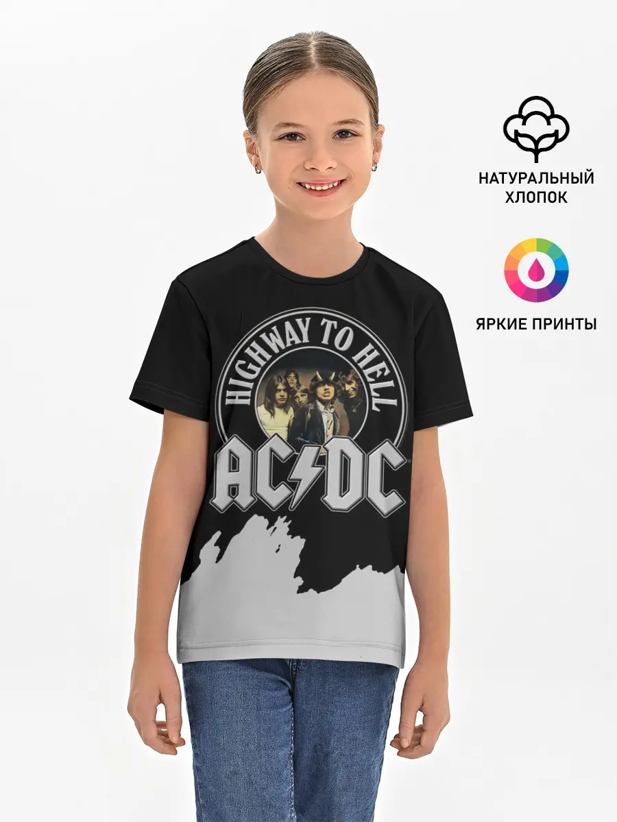 Детская базовая футболка / AC/DC