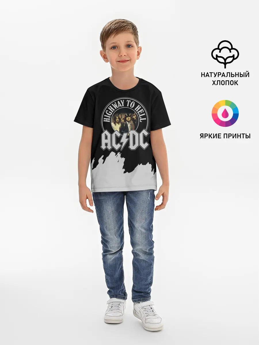 Детская базовая футболка / AC/DC