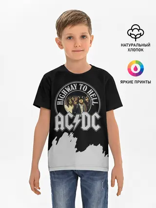Детская базовая футболка / AC/DC