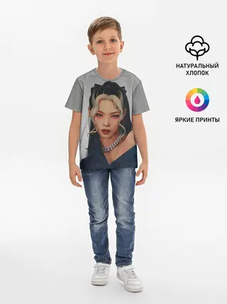 Детская базовая футболка / Hot Jennie