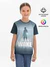 Детская базовая футболка / Alan Wake Video Game Art