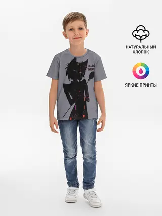 Детская базовая футболка / Отель Хазбин