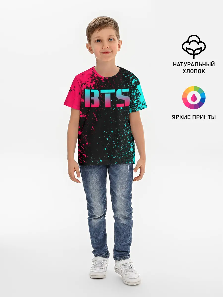 Детская базовая футболка / BTS