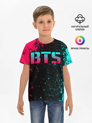 Детская базовая футболка / BTS