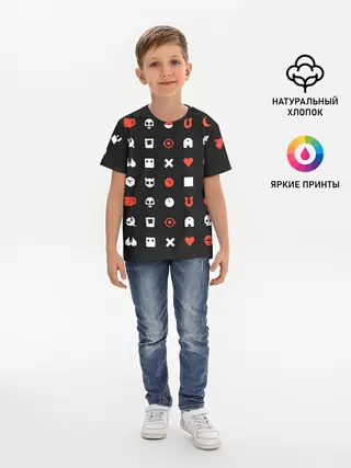 Детская базовая футболка / Любовь смерть и роботы