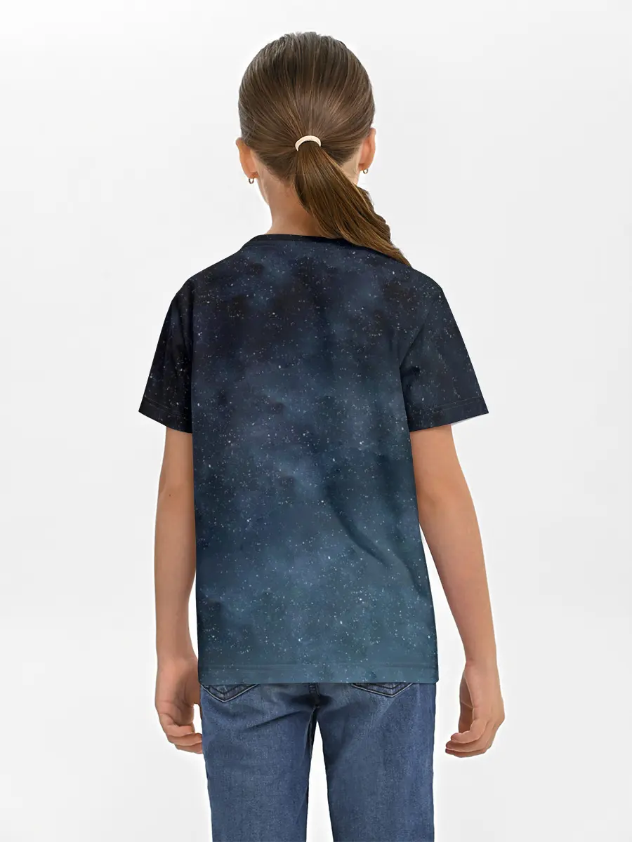 Детская базовая футболка / Космонавт