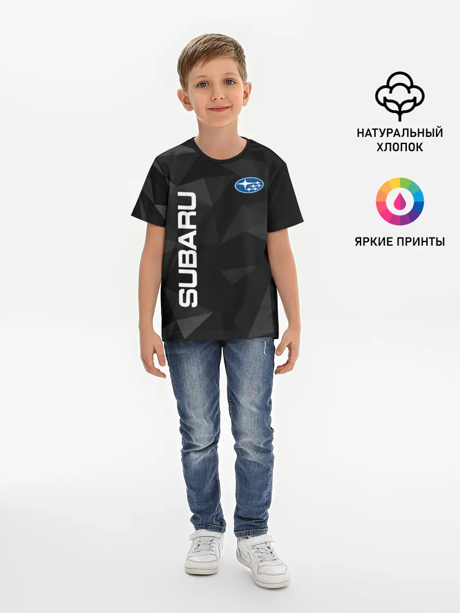 Детская базовая футболка / Subaru | Субару | Авто