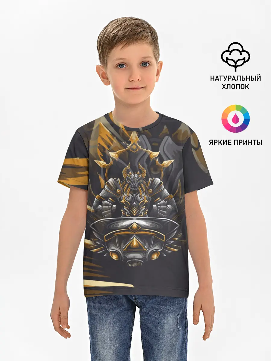 Детская базовая футболка / Монстр