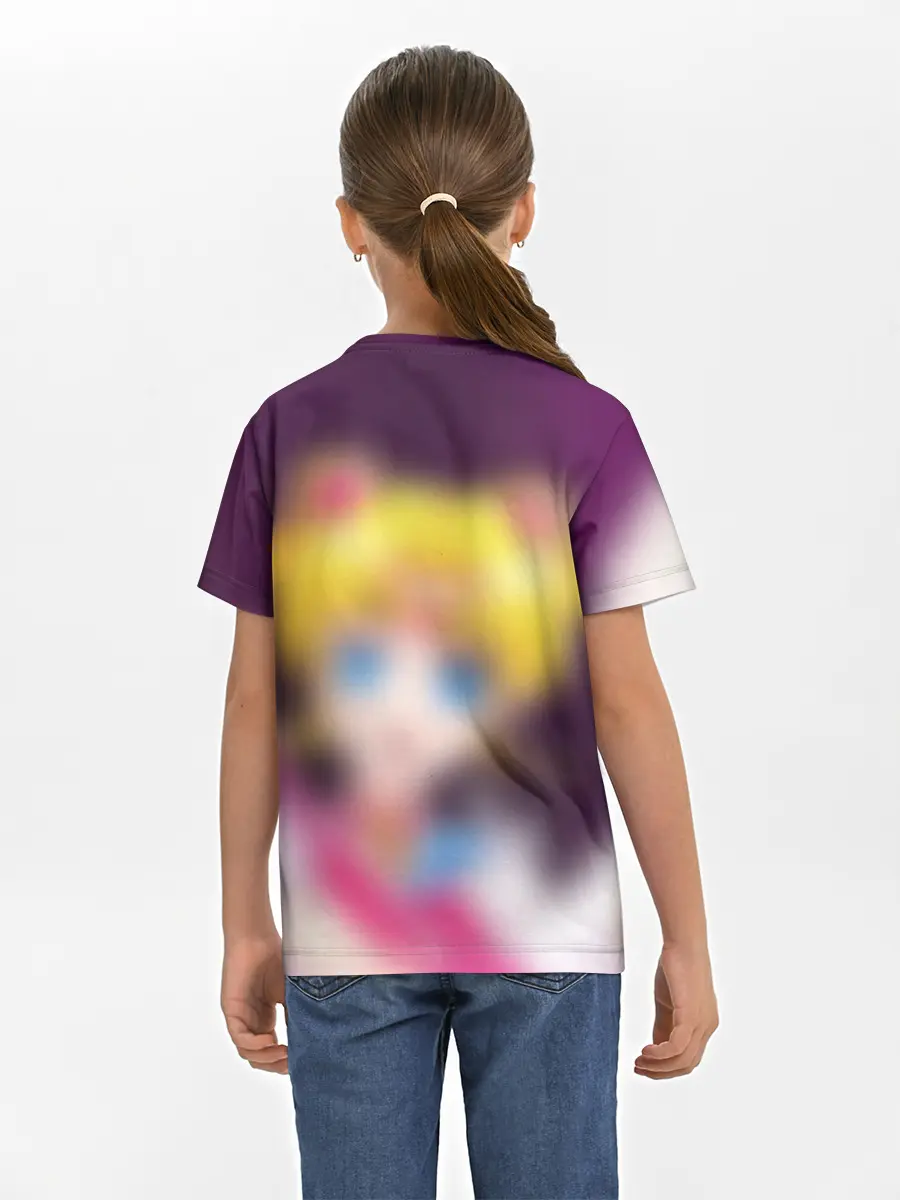 Детская базовая футболка / Sailor Moon