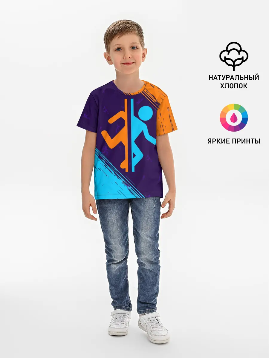 Детская базовая футболка / PORTAL / ПОРТАЛ
