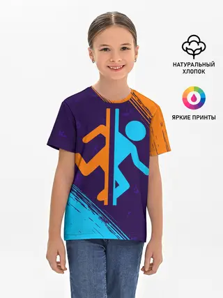 Детская базовая футболка / PORTAL / ПОРТАЛ