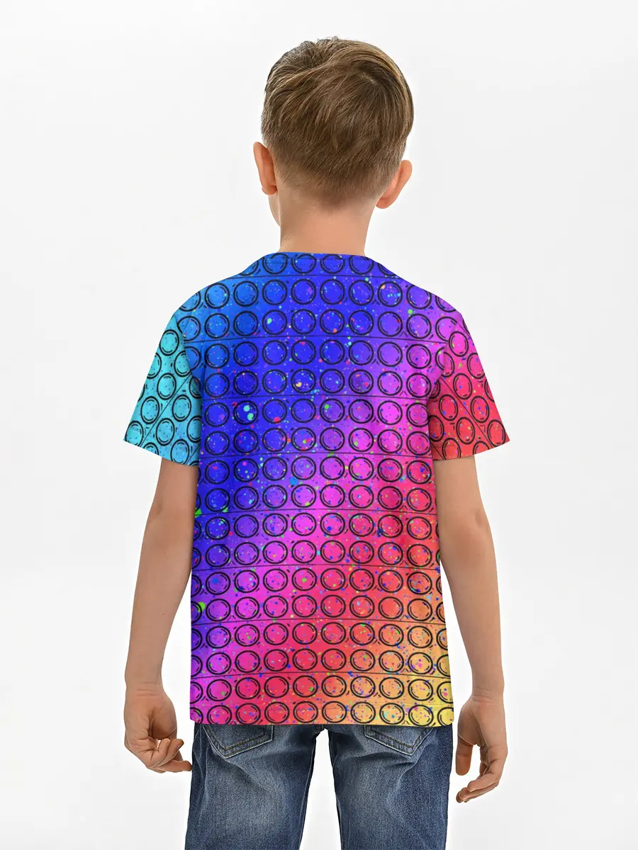 Детская базовая футболка / Pop It!/ Simple Dimple