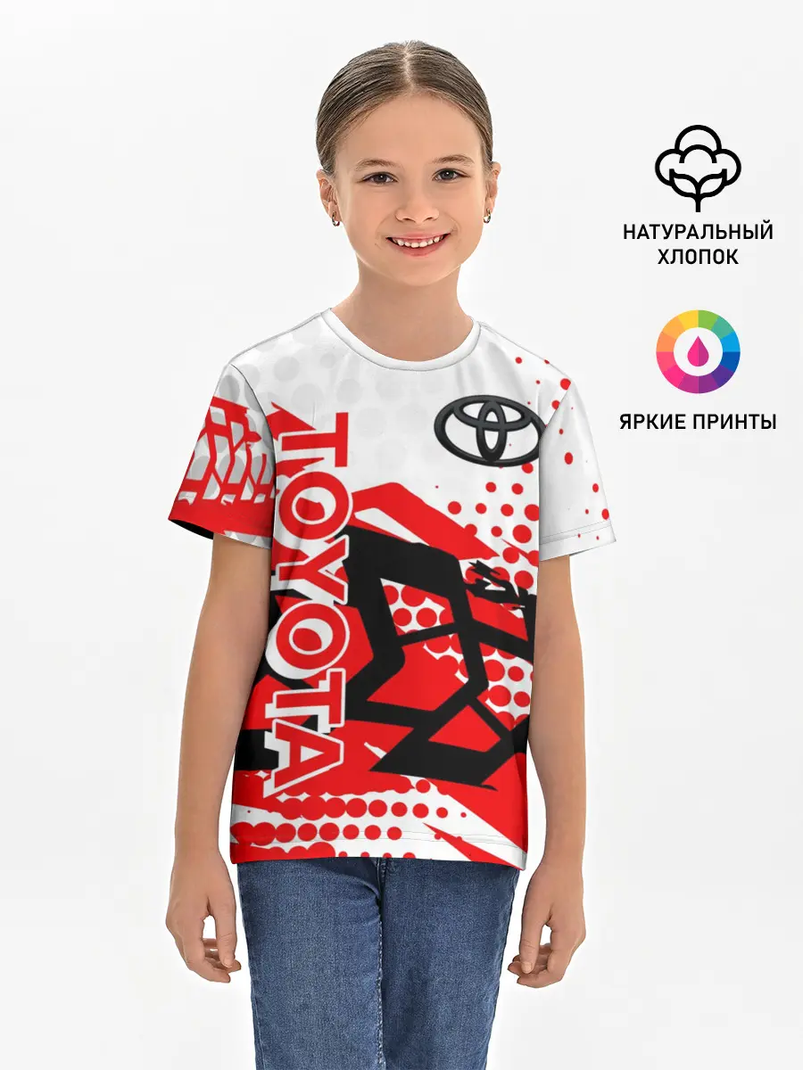 Детская базовая футболка / Toyota