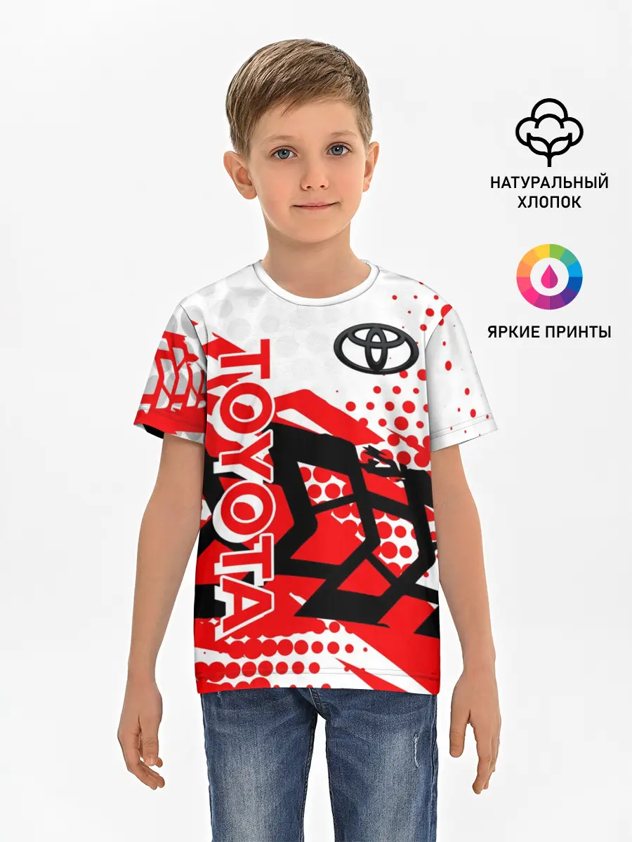 Детская базовая футболка / Toyota