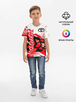 Детская базовая футболка / Toyota