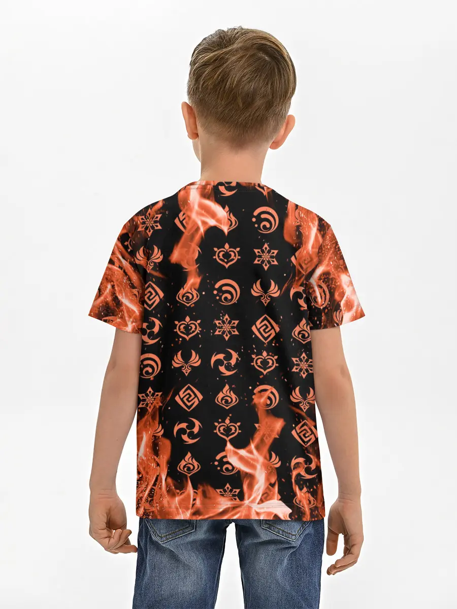 Детская базовая футболка / DILUC