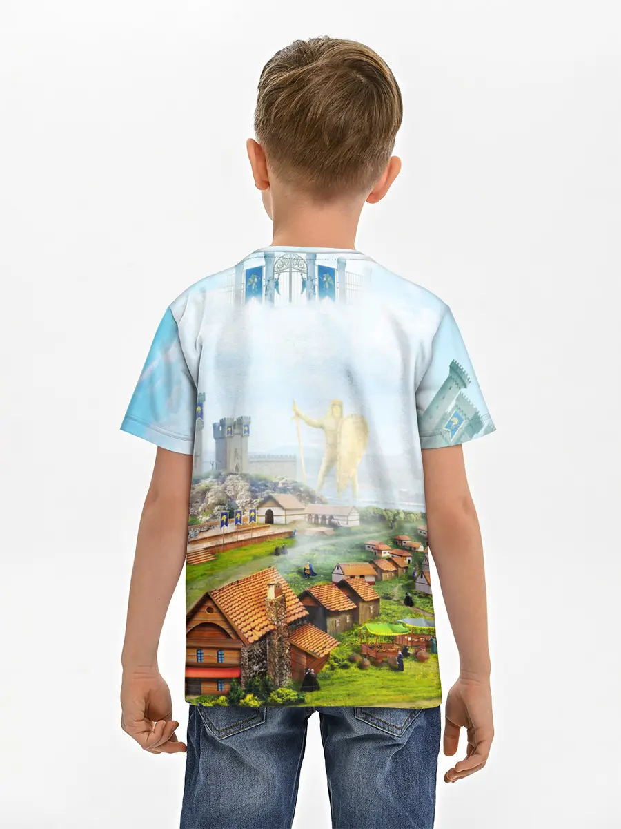 Детская базовая футболка / ГЕРОИ МЕЧА И МАГИИ