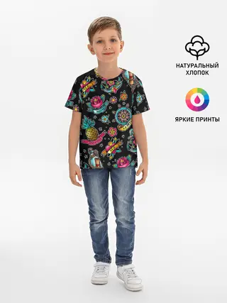 Детская базовая футболка / Old school Sailor