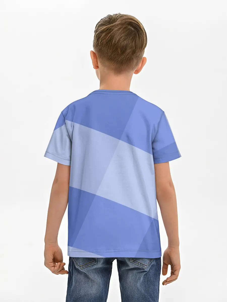 Детская базовая футболка / Теплый минимализм