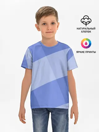 Детская базовая футболка / Теплый минимализм