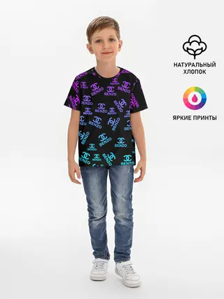 Детская базовая футболка / Benzo Gang - Big Baby Tape