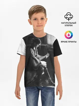 Детская базовая футболка / THE LAST OF US PART 2 ЭЛЛИ