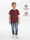Детская базовая футболка / Абстрактный калейдоскоп