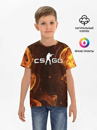 Детская базовая футболка / COUNTER STRIKE