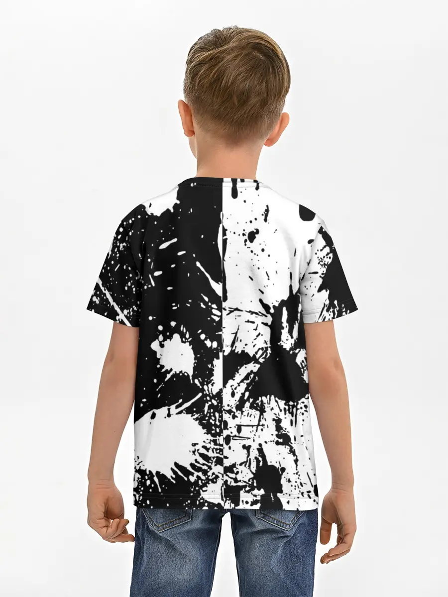 Детская базовая футболка / КРАСКА И НИЧЕГО ЛИШНЕГО!